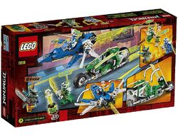 Lego ninjago jay and lloyd's velocity racers instructions outlet
