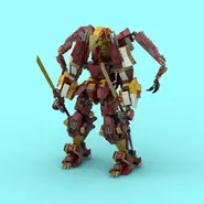 Kai’s Titan Fire Dragon Mech by McIDontKnowWhatIJustBuilt