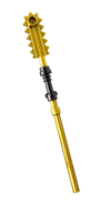 Gold-Bladed Saw Staff