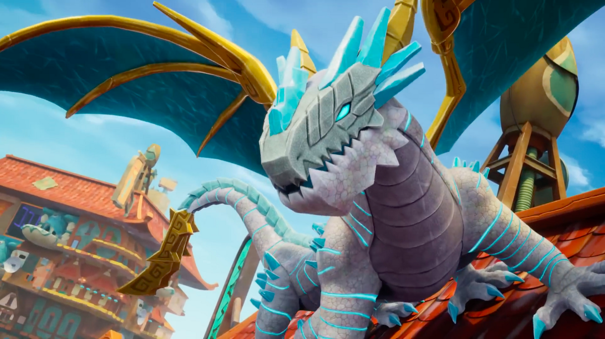 Ninjago ice dragon cheap