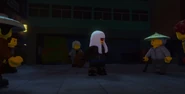 Harumi is cornered