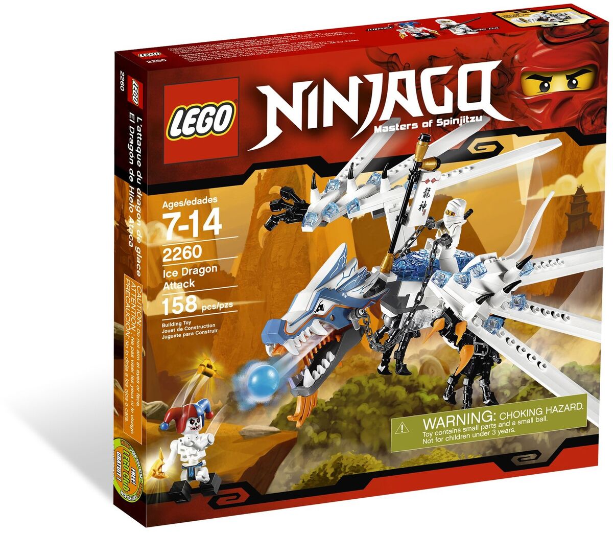 2260 Ice Dragon Attack Ninjago Wiki Fandom