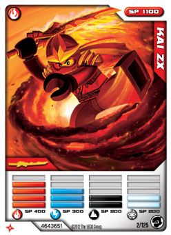 Card 2 - Kai ZX | Ninjago Wiki | Fandom