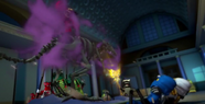 Garmadon attempting to resurrect the 