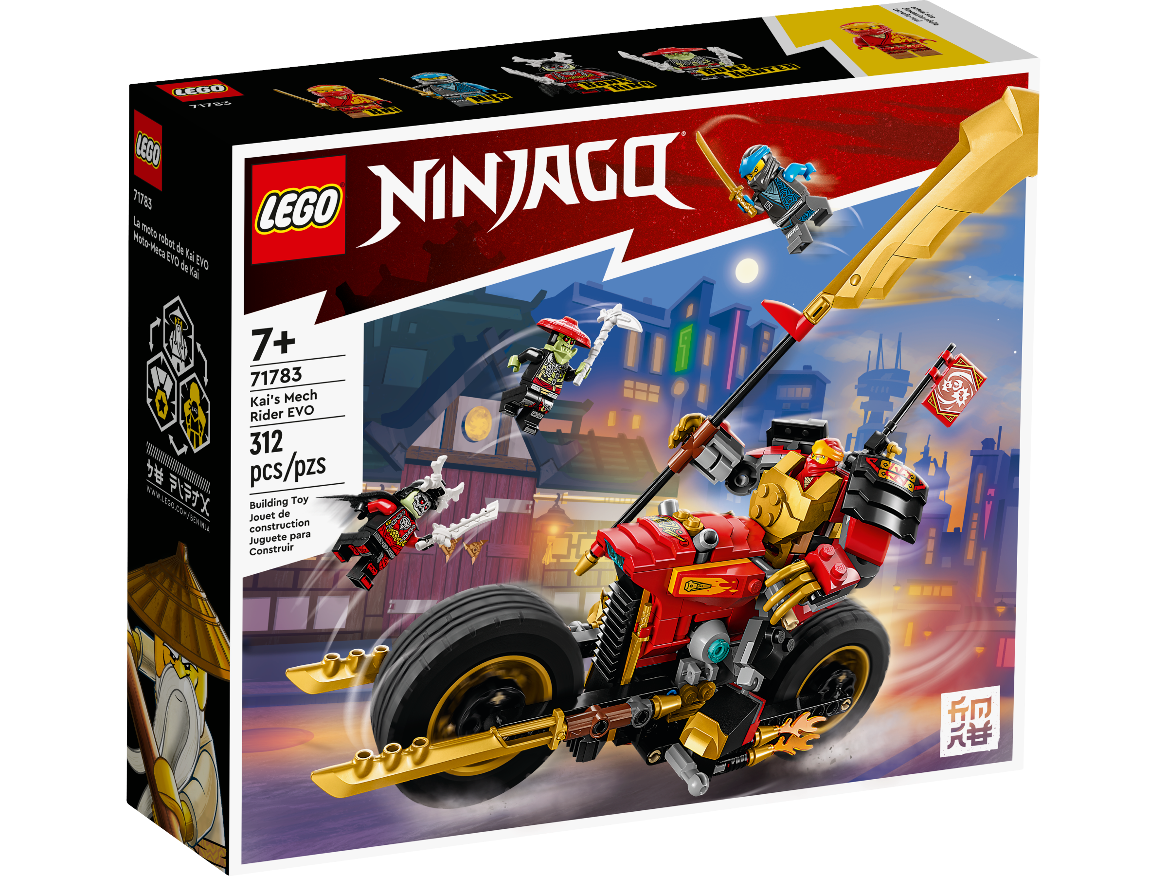 71785 - LEGO® NINJAGO - Le Robot Titan de Jay LEGO : King Jouet