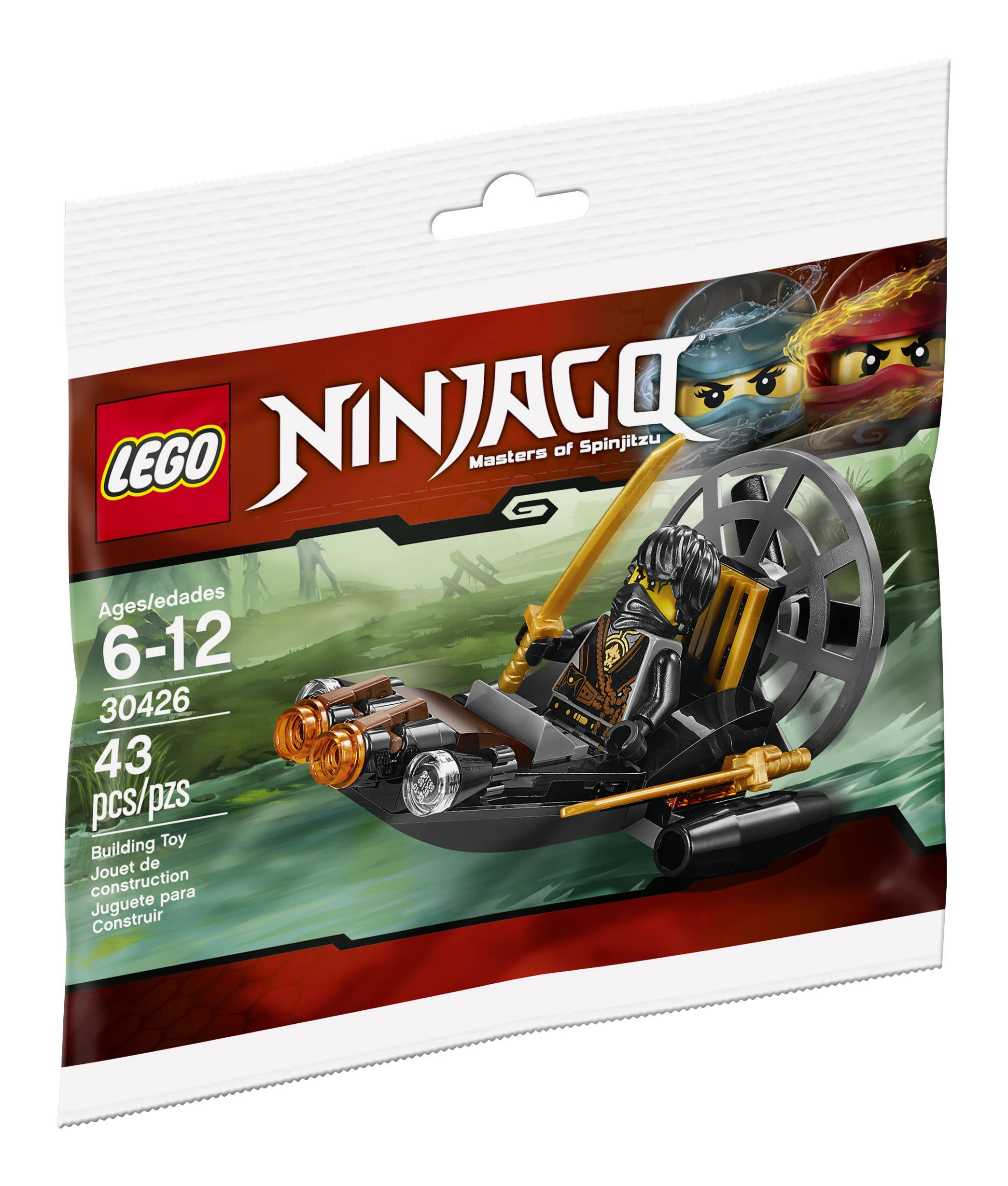 30426 Stealthy Swamp Airboat | Ninjago Wiki | Fandom