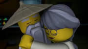 Wu hugging Misako.