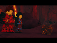 Shrunk after being attacked by both Fire and Water.