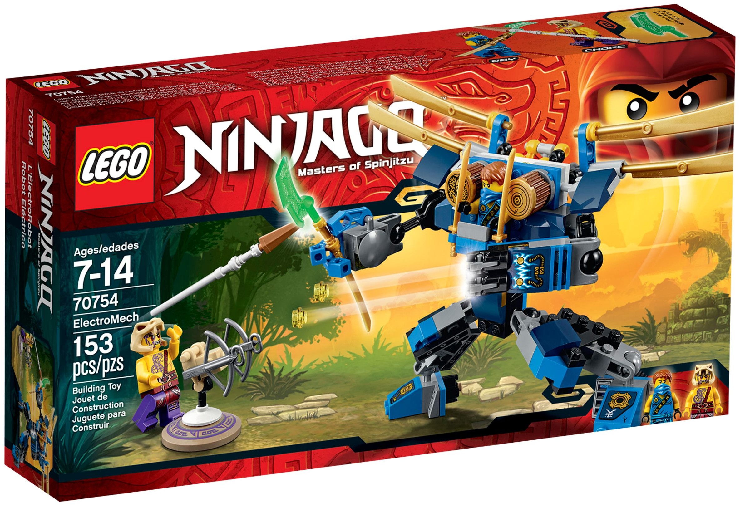 70754 Jay's ElectroMech | Ninjago Wiki | Fandom