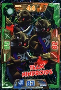 Card 98 - Team Nindroids