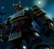 Gandalaria's coconut copy in an armor