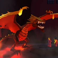 lego ninjago kai fire dragon