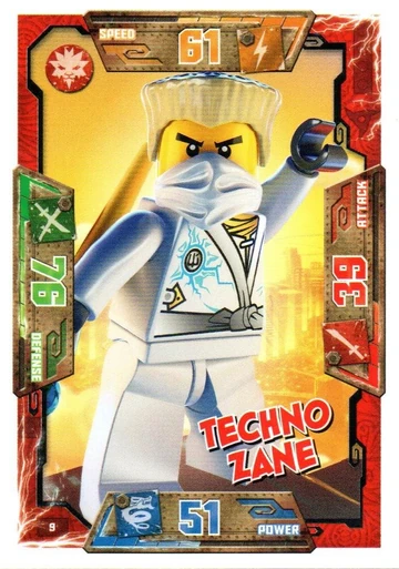 Card 9 - Techno Zane (TCG S1) | Ninjago Wiki | Fandom