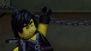 Cole being chained