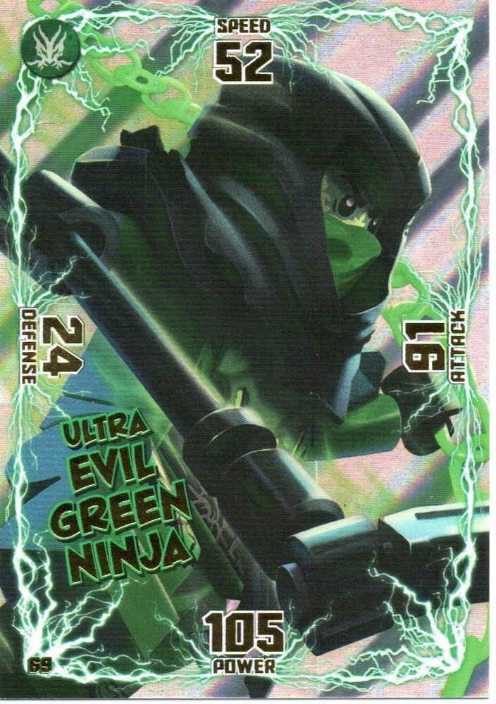 Card 69 - Ultra Evil Green Ninja (TCG S1) | Ninjago Wiki | Fandom
