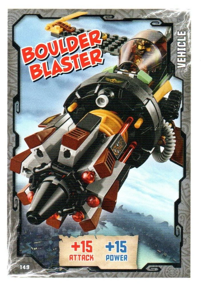 Card 149 - Boulder Blaster (TCG S1) | Ninjago Wiki | Fandom