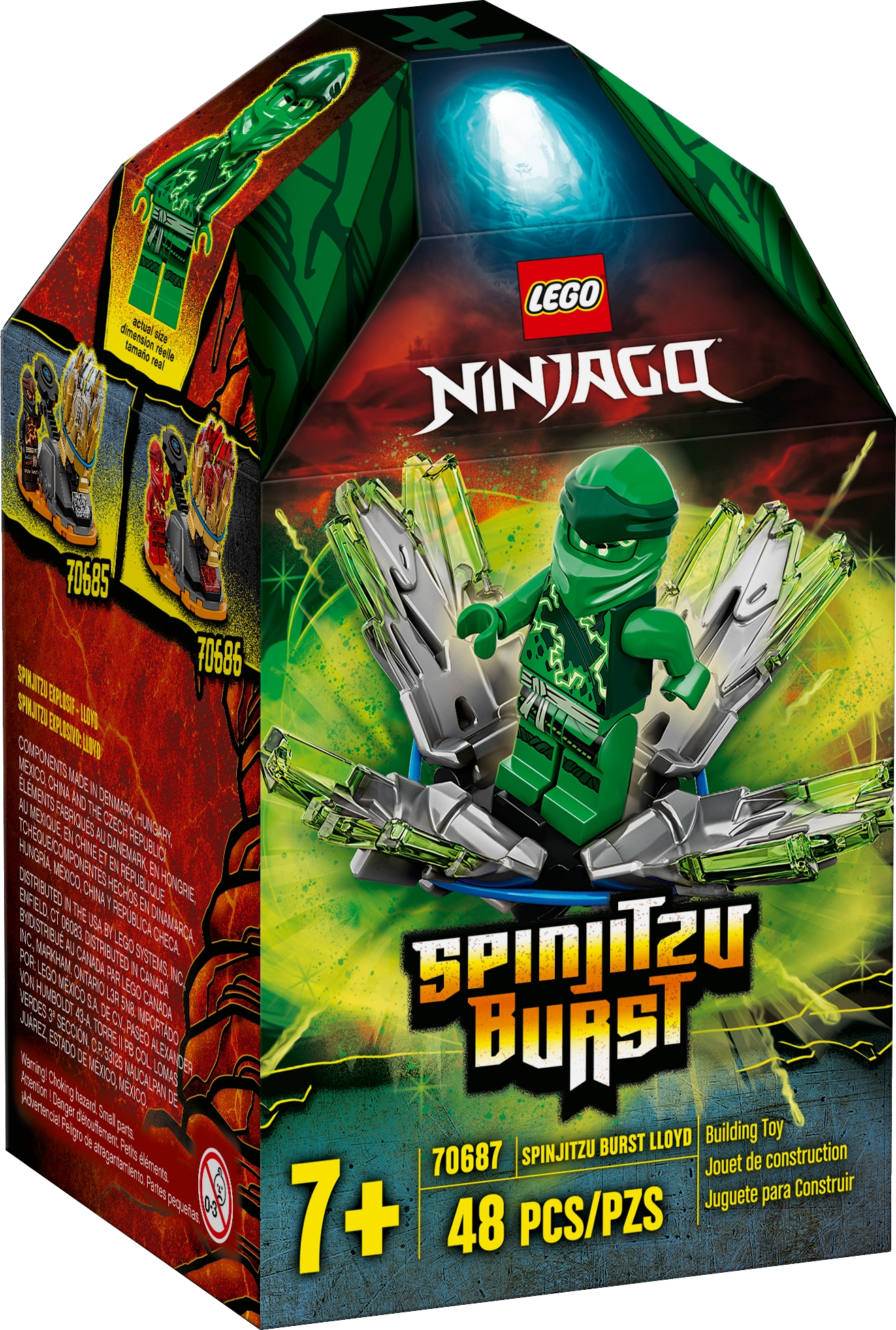 70687 Spinjitzu Burst Lloyd | Ninjago Wiki | Fandom