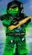 CGI Evil Green Ninja