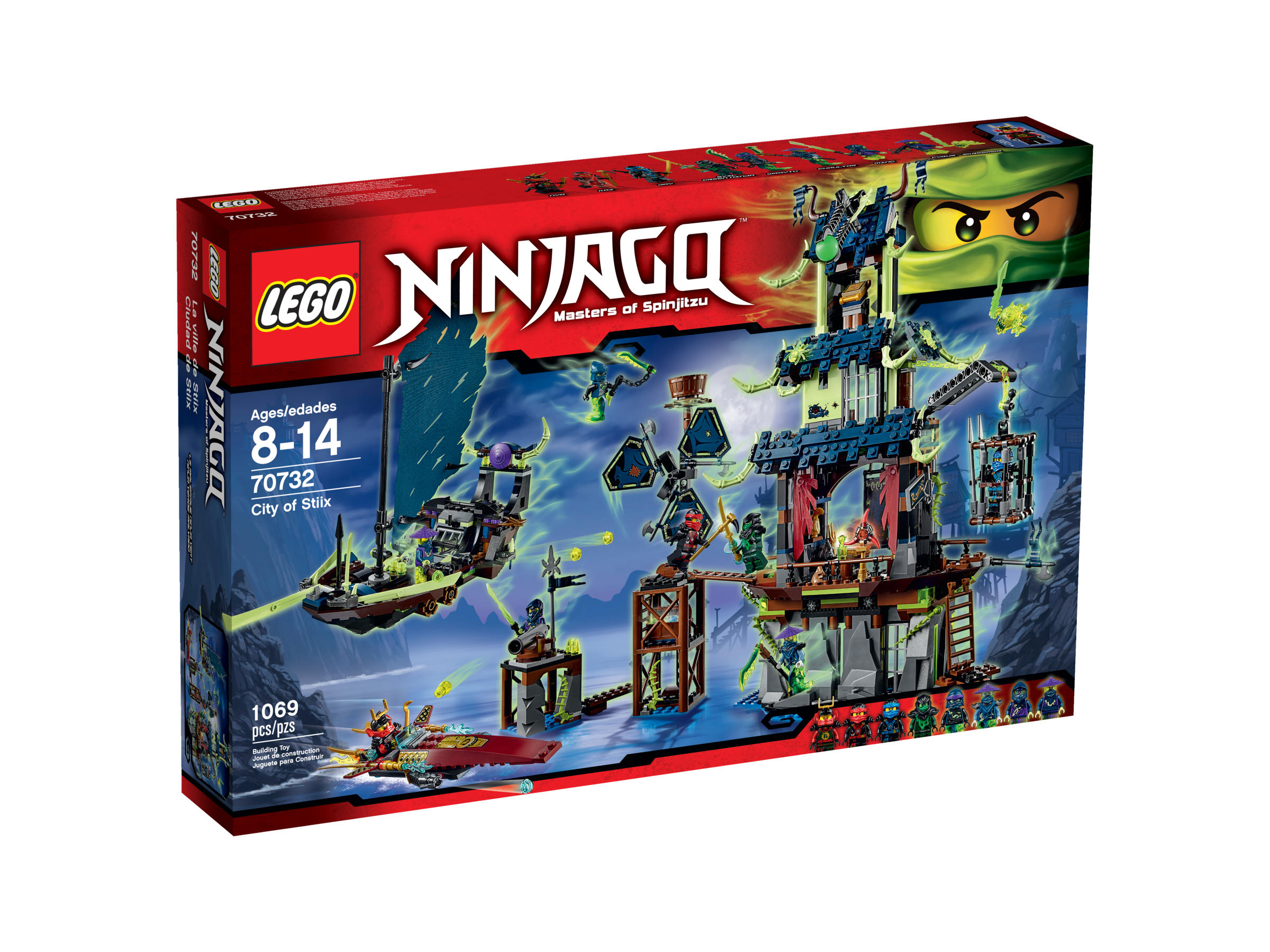 LEGO ninjago Techno series minifigures full set
