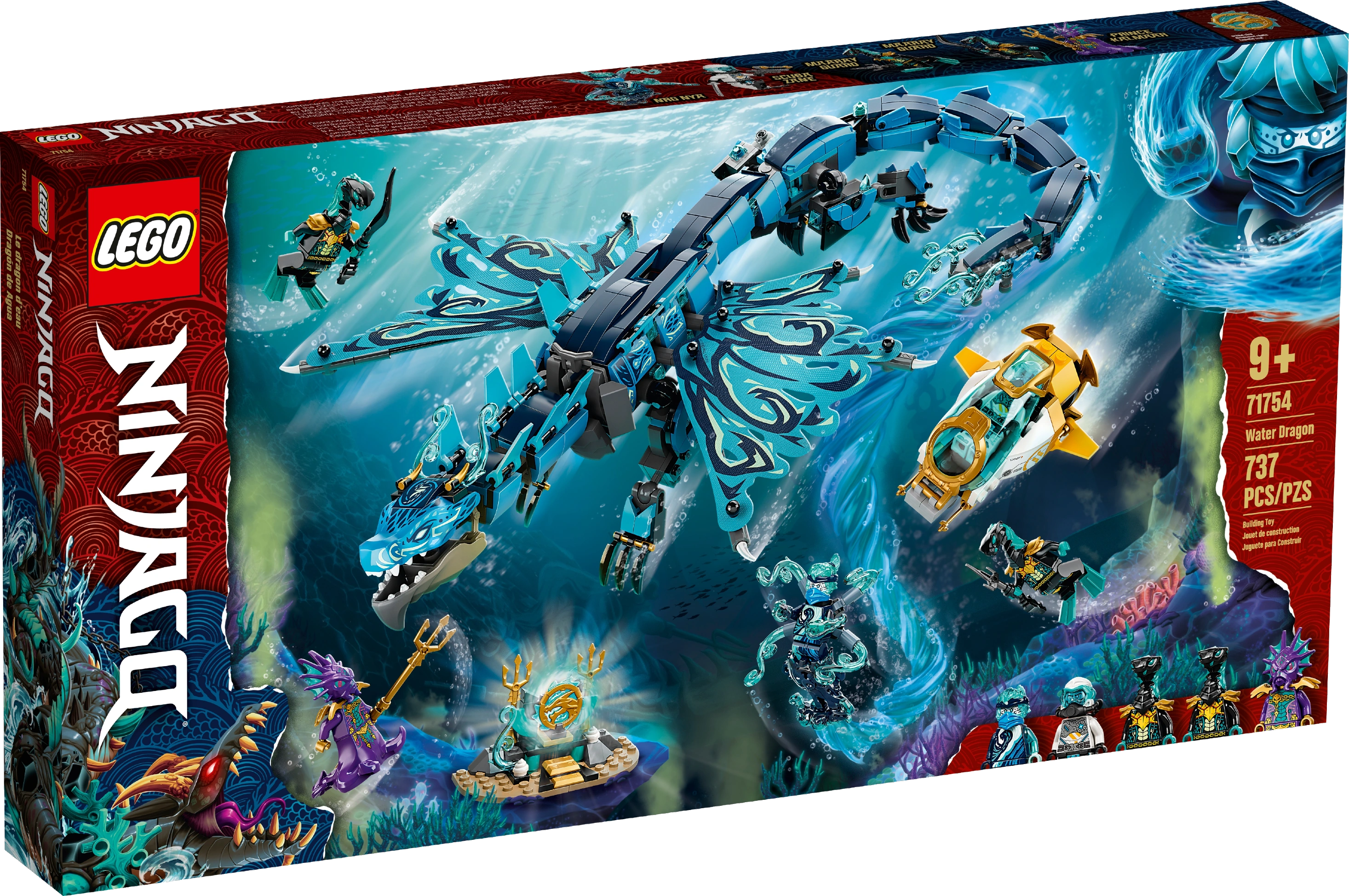 71754 Water Dragon | Ninjago Wiki | Fandom