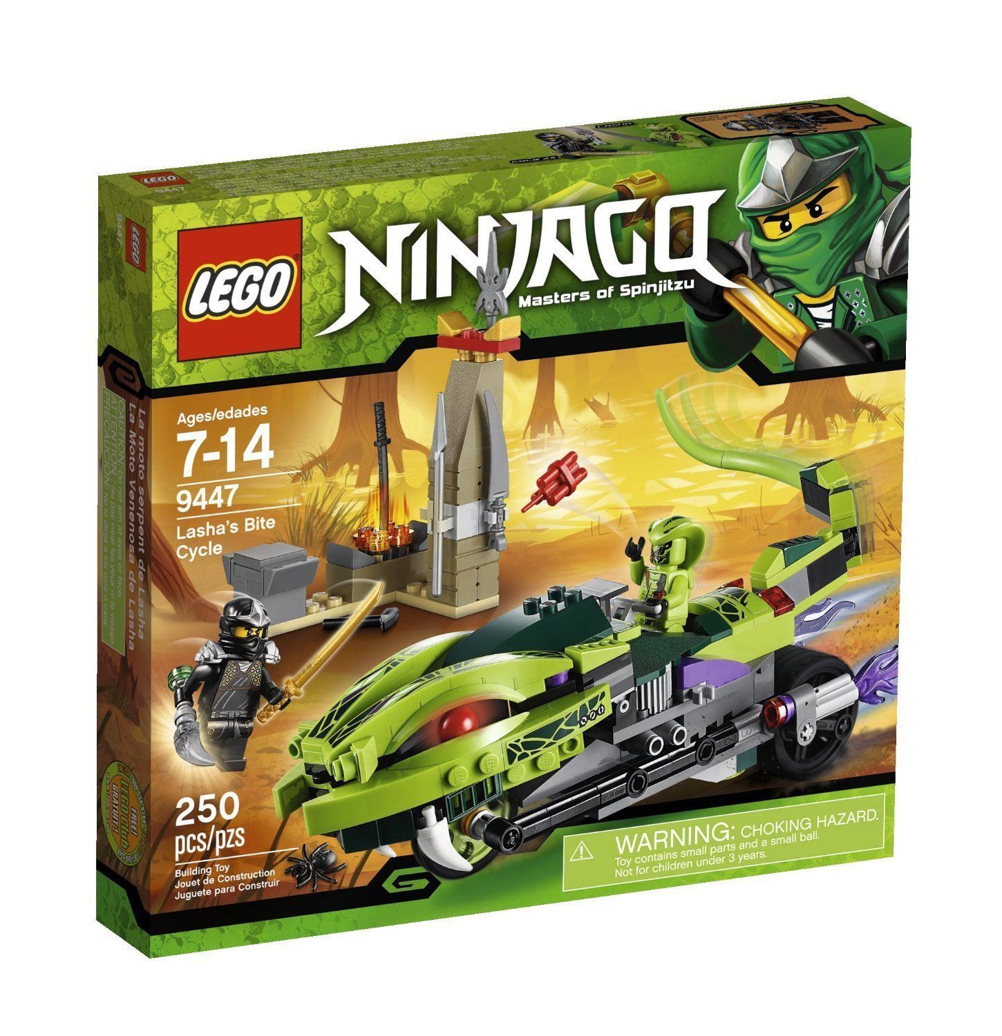 9447 Мотоцикл Лаши | Ninjago вики | Fandom