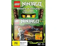 "Season 1 & Season 2: The Complete Collection" DVD bundle containing seasons 1 and 2 plus 30086 Hidden Sword and 853401 Kai ZX Key Chain