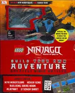 A variant with playmat and sticker sheet. Unlike the other variants, the Ninjago logo is missing the black markings behind it.