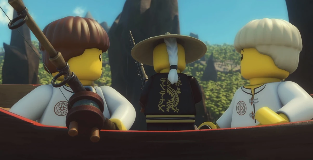 Sensei Wu Ninjago First Spinjitzu Master Young Sensei Wu And
