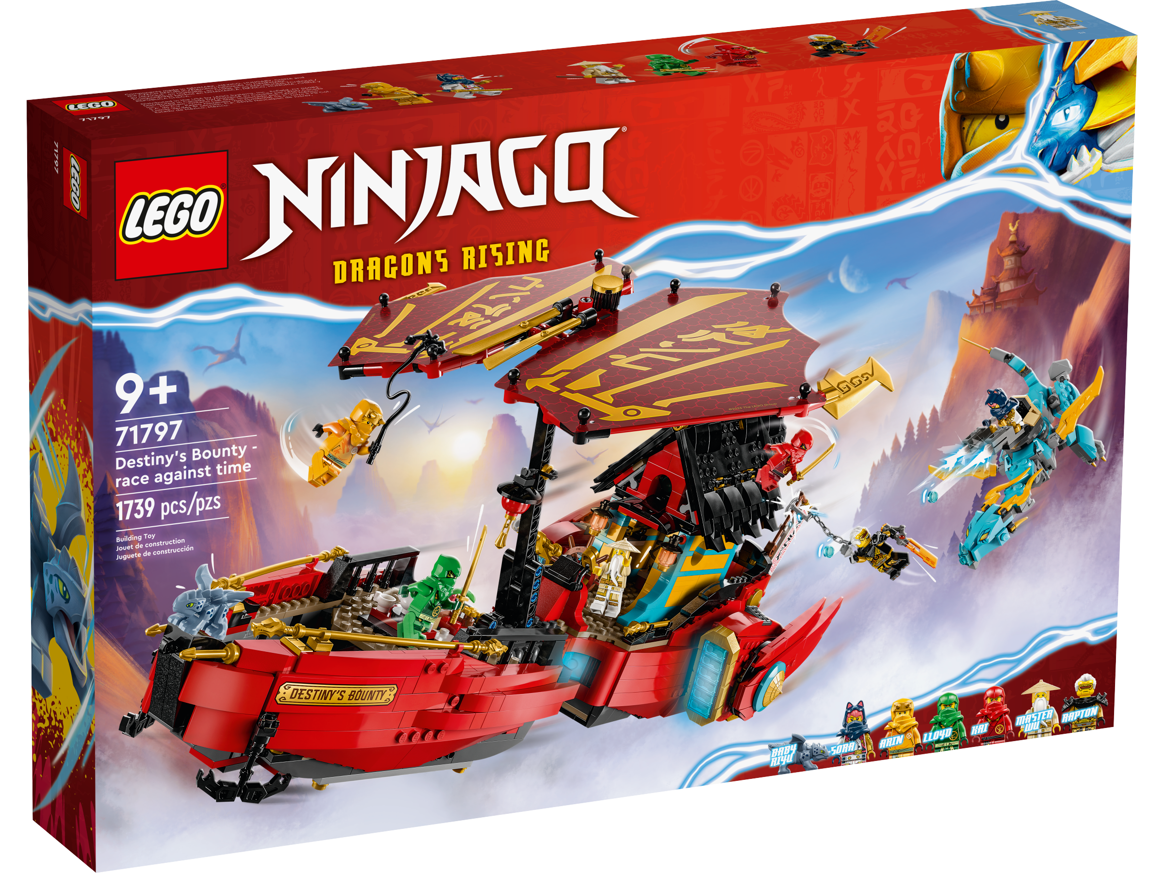 LEGO NINJAGO Dragon's Rising June 2023 Sets Officially Revealed