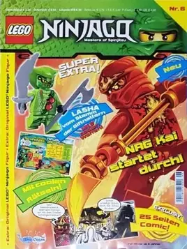 Ninjago Magazine 2012 DE Issue 6 Cover