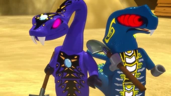 lego ninjago the snake king