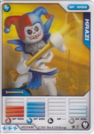 Card 3 Krazi Ninjago Wiki Fandom