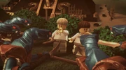 Wu and Garmadon caught