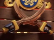 Wooden like scimitar