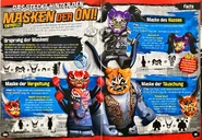 Information on the Oni Masks (German)