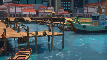 Lego ninjago harbour cheap