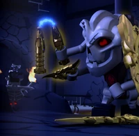 Samukai in the Garmadon's Dark Fortress