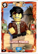 Clutch Powers' Trading Card