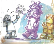 Harumi's fantasy of Garmadon adopting her.