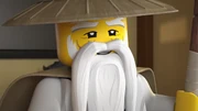 Wu smiling at Garmadon