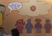 The four alien races shown in the story.