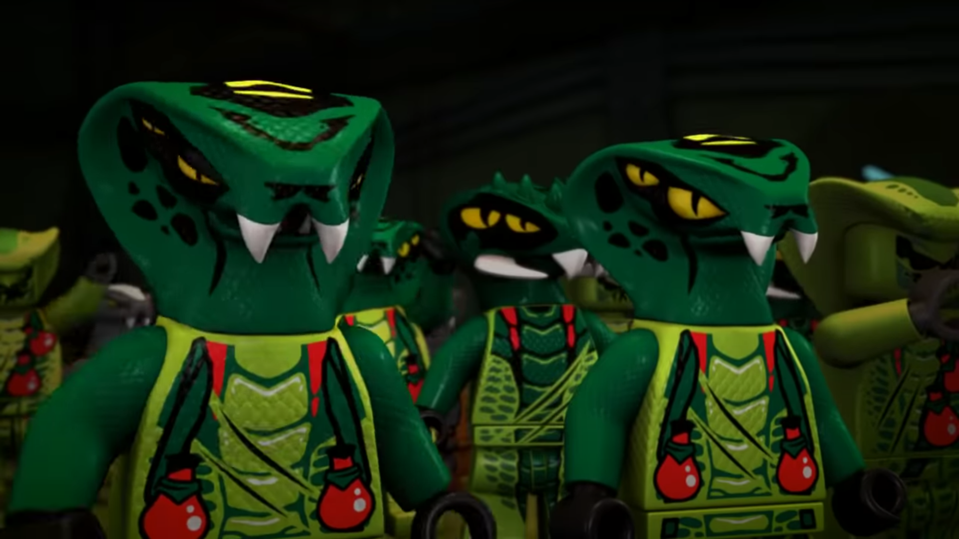 lego ninjago snakes venomari