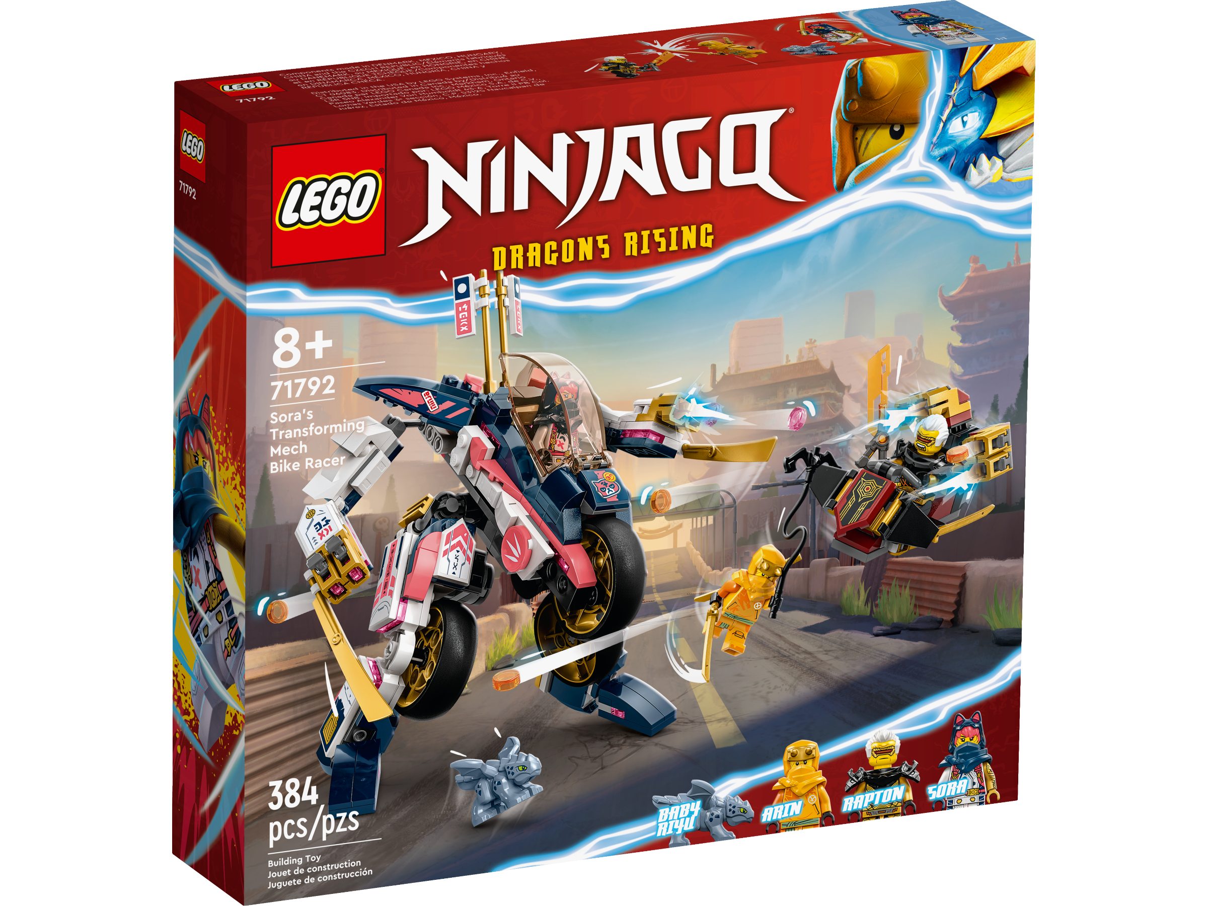 Lego Ninjago Kai And Ras's Car And Bike Battle Toddler Building Toy 71789 :  Target