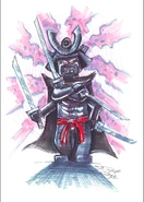 Colored drawing by Tommy Andreasen