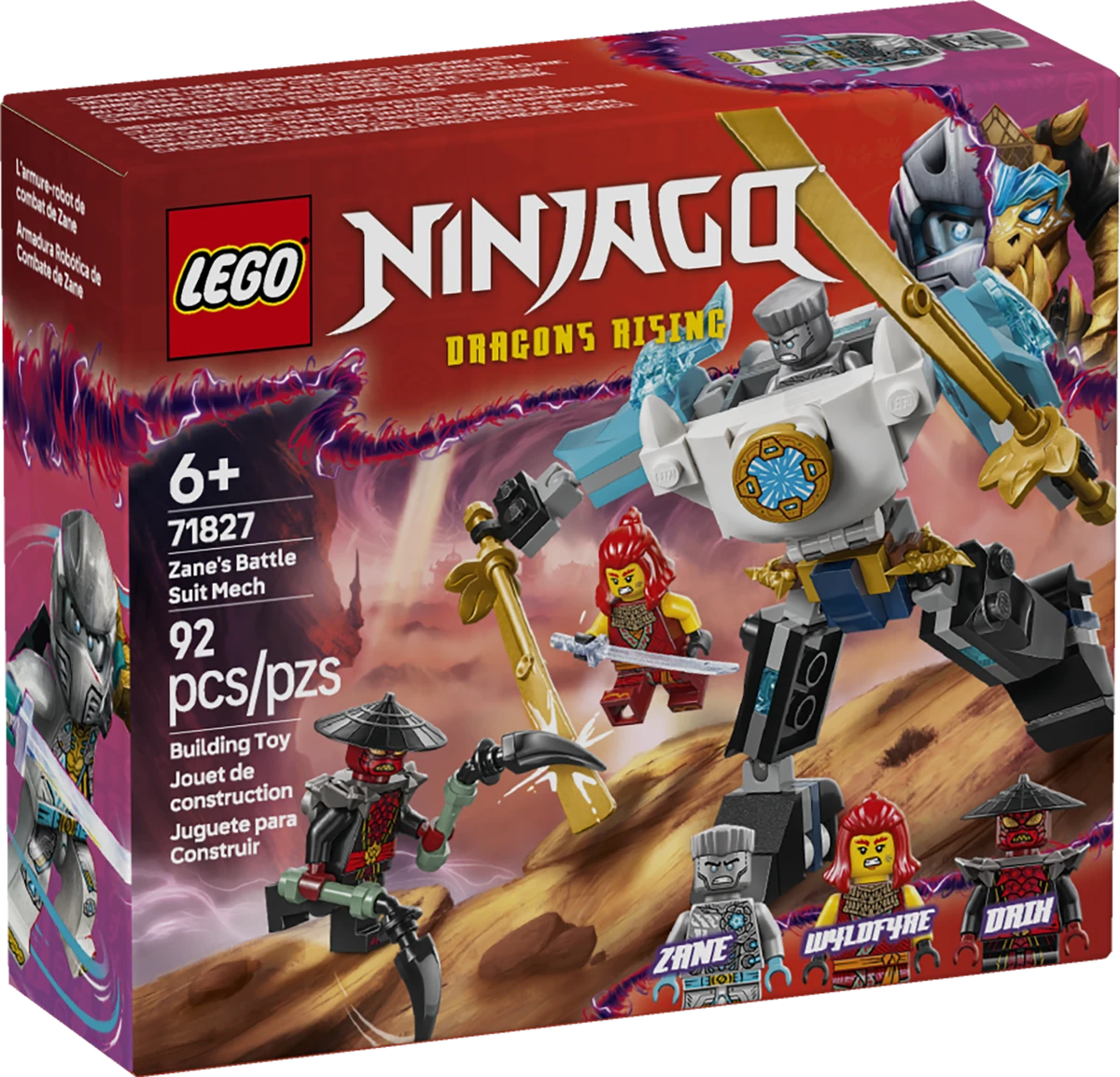 71827 Zane's Battle Suit Mech | Ninjago Wiki | Fandom