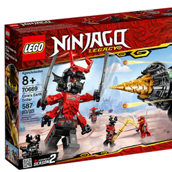 Lego ninjago legacy sets cole's earth driller sale