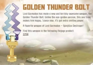 Golden Thunder Bolt
