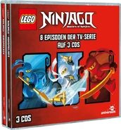 CD box set containing described video audio of the pilot episodes and episodes 1-6