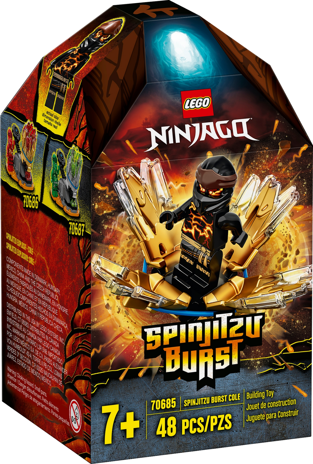 70685 Spinjitzu Burst Cole Ninjago Wiki Fandom