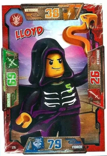 Card 25 - Lloyd (TCG S1) | Ninjago Wiki | Fandom